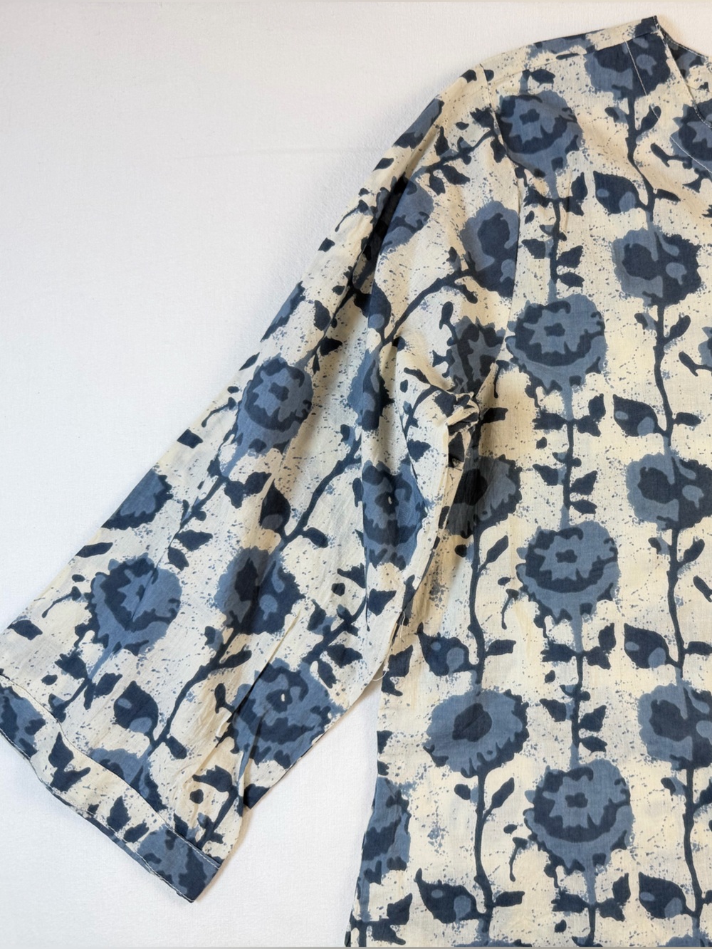 Jisara Block Print Cotton Pajama Set Size XL - Picture 5 of 8